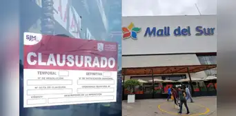Mall del Sur cerrado temporalmente: municipio halló cables expuestos y riesgos eléctricos en San Juan de Miraflores
