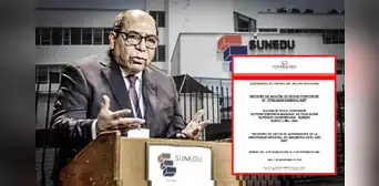 Contraloría concluye que Sunedu cometió irregularidades al no reconocer al rector interino de la UNI Contraloría concluye que Sunedu cometió irregularidades al no reconocer al rector interino de la UNI