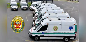 Ambulancias adquiridas en 2024 por más de S/4,6 millones para la PNP están abandonadas y estacionadas en el Hospital de la Policía Ambulancias adquiridas en 2024 por más de S/4,6 millones para la PNP están abandonadas y estacionadas en el Hospital de la Policía