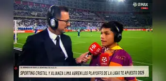 'Pol Deportes' cumplió su más grande sueño: joven talento es parte de la transmisión del Sporting Cristal vs Alianza Lima 'Pol Deportes' cumplió su más grande sueño: joven talento es parte de la transmisión del Sporting Cristal vs Alianza Lima