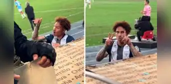 Paolo Guerrero responde con sarcásticos gestos tras provocación de hinchas de Sporting Cristal Paolo Guerrero responde con sarcásticos gestos tras provocación de hinchas de Sporting Cristal