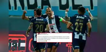 Hermano de Hernán Barcos lanzó contundente mensaje tras su nuevo gol con Alianza Lima: "Siempre en los partidos importantes"