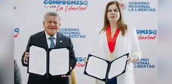Corte de La Libertad y Gobierno Regional suscriben convenio para ampliar carceletas en sede de Natasha Alta