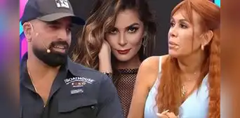 Brian Rullán confronta en vivo a Magaly Medina por insinuar que Laura Spoya "paraba la olla" en su hogar: "Ustedes con sus cuentos" Brian Rullán confronta en vivo a Magaly Medina por insinuar que Laura Spoya "paraba la olla" en su hogar: "Ustedes con sus cuentos"