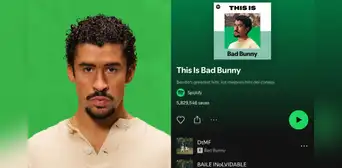 Spotify Wrapped: Bad Bunny se corona como el artista global más escuchado de 2025