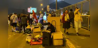 Puente Ricardo Palma no fue liberado como anunció la Municipalidad de Lima: luce lleno de ambulantes