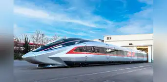 China supera a Japón con un nuevo y moderno tren bala: viaja a más de 400 km/h y es el más veloz del mundo