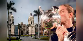 DT de Flamengo realiza sorpresiva mención a Lima para explicar por qué se rompió el trofeo de Copa Libertadores DT de Flamengo realiza sorpresiva mención a Lima para explicar por qué se rompió el trofeo de Copa Libertadores