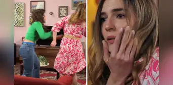 María Grazia Polanco pide perdón a Vanessa Silva tras darle bofetada accidental durante grabación en ‘Luz de Luna 4’ María Grazia Polanco pide perdón a Vanessa Silva tras darle bofetada accidental durante grabación en ‘Luz de Luna 4’
