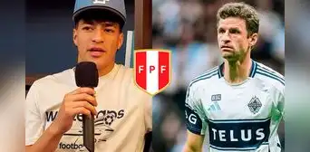 Kenji Cabrera confesó íntima conversación con Thomas Müller: el alemán recordó a una leyenda de la selección peruana Kenji Cabrera confesó íntima conversación con Thomas Müller: el alemán recordó a una leyenda de la selección peruana