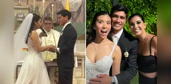 'Tunche’ Rivera, futbolista de Universitario, celebró su boda con lujosa fiesta: Ana Siucho reaparece entre los invitados 'Tunche’ Rivera, futbolista de Universitario, celebró su boda con lujosa fiesta: Ana Siucho reaparece entre los invitados