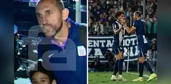 Hernán Barcos recibió el cariño de los hinchas de Alianza Lima pese a la dura eliminación ante Sporting Cristal por Liga 1