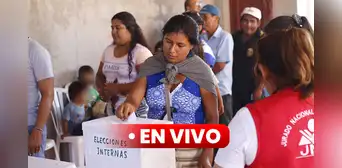 Elecciones internas por delegados EN VIVO: 37 partidos políticos eligen a sus candidatos presidenciales Elecciones internas por delegados EN VIVO: 37 partidos políticos eligen a sus candidatos presidenciales