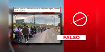 Este video no muestra una caravana migrante en la frontera Perú-Chile: fue grabado en México en octubre Este video no muestra una caravana migrante en la frontera Perú-Chile: fue grabado en México en octubre