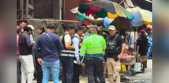 Asesinan a hombre en el mercado La Hermelinda a plena luz del día en Trujillo Asesinan a hombre en el mercado La Hermelinda a plena luz del día en Trujillo