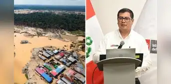 Minería ilegal en Perú: cerca de 270.000 hectáreas ya han sido afectadas, alerta el ministro del Ambiente Minería ilegal en Perú: cerca de 270.000 hectáreas ya han sido afectadas, alerta el ministro del Ambiente