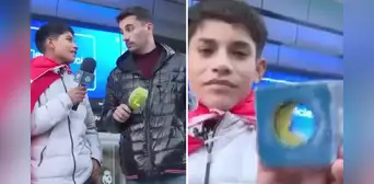 'Pol Deportes' explica por qué nunca suelta su micrófono y sorprende al revelar con qué materiales lo fabricó: "Está hecho de cartón y esponja"