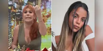 Magaly Medina tiene tenso momento con Johana Cubillas durante su programa: "Realmente una rabia"