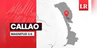 Temblor en el Callao: sismo de magnitud 3,6 se sintió también en Lima, según IGP Temblor en el Callao: sismo de magnitud 3,6 se sintió también en Lima, según IGP