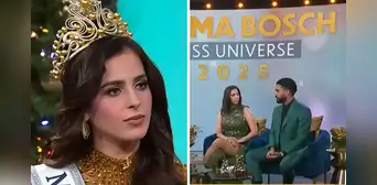 Fátima Bosh abandona en vivo una entrevista tras ser consultada sobre las controversias en el Miss Universo: "Yo no he difamado a nadie" Fátima Bosh abandona en vivo una entrevista tras ser consultada sobre las controversias en el Miss Universo: "Yo no he difamado a nadie"