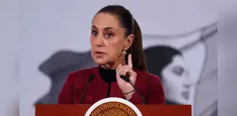 Claudia Sheimbaun anuncia que siguen las negociaciones de entrega de agua a EE. UU. tras la advertencia de aranceles Claudia Sheimbaun anuncia que siguen las negociaciones de entrega de agua a EE. UU. tras la advertencia de aranceles