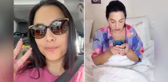 Natalia Salas revela que una complicación de salud la obligó a postergar su cirugía tras diagnóstico de cáncer: "A esperar una nueva fecha" Natalia Salas revela que una complicación de salud la obligó a postergar su cirugía tras diagnóstico de cáncer: "A esperar una nueva fecha"