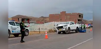 Juliaca: camioneta que habría intentado darse a la fuga atropella y mata a triciclista