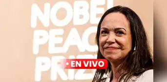 María Corina Machado EN VIVO: líder opositora confirmó que recibió ayuda de Estados Unidos para salir de Venezuela María Corina Machado EN VIVO: líder opositora confirmó que recibió ayuda de Estados Unidos para salir de Venezuela