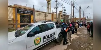 Enfrentamiento en penal Sarita Colonia: PNP resguarda cárcel ante presunto motín en el Callao Enfrentamiento en penal Sarita Colonia: PNP resguarda cárcel ante presunto motín en el Callao