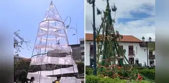 Tras polémica en Chiclayo, peruana muestra árbol navideño de Chachapoyas y redes estallan: "¿Hay concurso?" Tras polémica en Chiclayo, peruana muestra árbol navideño de Chachapoyas y redes estallan: "¿Hay concurso?"