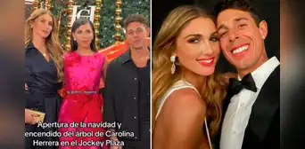 Hugo García tiene curiosa reacción al reencontrarse con su ex Alessia Rovegno en evento de Carolina Herrera Hugo García tiene curiosa reacción al reencontrarse con su ex Alessia Rovegno en evento de Carolina Herrera