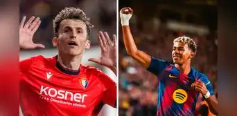 Alineaciones confirmadas Barcelona contra Osasuna por LaLiga EA Sports: el posible once que usará Hansi Flick para defender el liderato Alineaciones confirmadas Barcelona contra Osasuna por LaLiga EA Sports: el posible once que usará Hansi Flick para defender el liderato