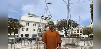 Tiktoker Jordy Rioja sobre el polémico árbol navideño de Chiclayo: “Demuestra cómo está la ciudad”