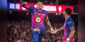 Con doblete de Raphinha, Barcelona venció a Osasuna y sigue firme como líder de LaLiga