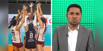 Fernando Egúsquiza lanza despectivo comentario contra jugadoras de Olva Latino en transmisión de Liga Peruana de Vóley Fernando Egúsquiza lanza despectivo comentario contra jugadoras de Olva Latino en transmisión de Liga Peruana de Vóley