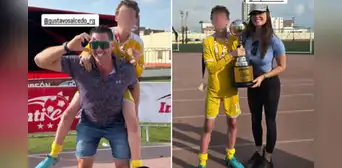 Maju Mantilla y Gustavo Salcedo celebran logro de su hijo con emotivos mensajes: "Siempre orgullosa de ti"