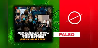 Es falsa la versión que señala que Europa fue declarado en alerta máxima por epidemia de gripe A(H3N2) subclado K