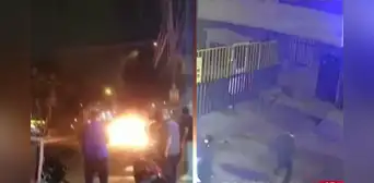 Delincuentes son sorprendidos robando autopartes y vecinos los golpean en San Martín de Porres: incendiaron su moto Delincuentes son sorprendidos robando autopartes y vecinos los golpean en San Martín de Porres: incendiaron su moto