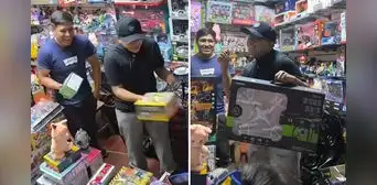 Emprendedor peruano se emociona y dona decenas de juguetes por Navidad: "Quien ayuda, Dios le multiplica" Emprendedor peruano se emociona y dona decenas de juguetes por Navidad: "Quien ayuda, Dios le multiplica"