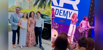 Hija de Ismael La Rosa y Virna Flores debuta como cantante y los sorprende al dedicarles canción que bailaron en su matrimonio Hija de Ismael La Rosa y Virna Flores debuta como cantante y los sorprende al dedicarles canción que bailaron en su matrimonio