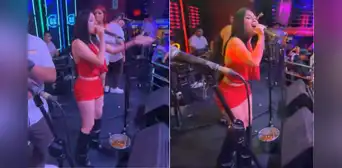 Milenka sorprende al público al cantar cumbia en concierto en vivo y las redes estallan en reacciones: ''Está perdiendo plata''