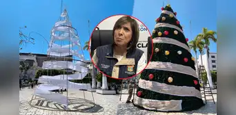 Chiclayo: regidores van por la suspensión de la alcaldesa Janet Cubas tras polémico árbol navideño