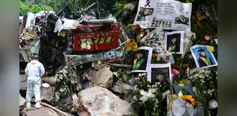 Tragedia en Colombia: al menos 16 escolares muertos y 20 heridos deja la caída de bus por un acantilado Tragedia en Colombia: al menos 16 escolares muertos y 20 heridos deja la caída de bus por un acantilado