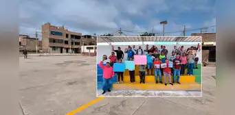 Vecinos y colegio se disputan losa deportiva en Chiclayo