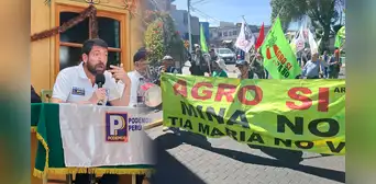 Raúl Noblecilla sobre Tía María: "No vengo a decir si la mina va o no va" Raúl Noblecilla sobre Tía María: "No vengo a decir si la mina va o no va"