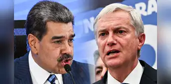 Nicolás Maduro lanza fuerte advertencia a José Antonio Kast: "Cuidadito le toca un pelo a un venezolano" Nicolás Maduro lanza fuerte advertencia a José Antonio Kast: "Cuidadito le toca un pelo a un venezolano"