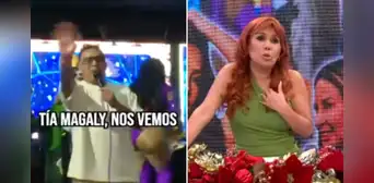 Christian Cueva sorprende al enviar inesperado saludo a Magaly en pleno escenario: “Saludos, tía. Dios te bendiga” Christian Cueva sorprende al enviar inesperado saludo a Magaly en pleno escenario: “Saludos, tía. Dios te bendiga”