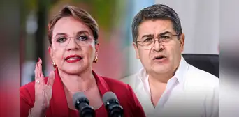 Presidenta de Honduras acusa a Juan Orlando Hernández de planear un golpe de Estado y proclamar al ganador de elecciones