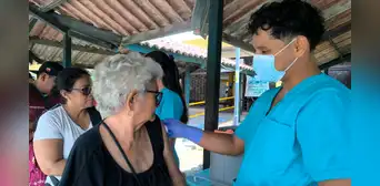 Ciudadanos en Iquitos se vacunan contra la influenza ante la nueva variante de la gripe H3N2