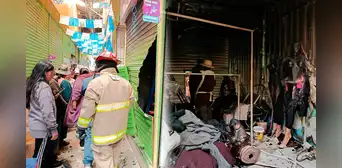 Incendio en mercado de Juliaca deja pérdidas superiores a S/100 mil: fuego se habría iniciado durante trabajos de soldadura Incendio en mercado de Juliaca deja pérdidas superiores a S/100 mil: fuego se habría iniciado durante trabajos de soldadura